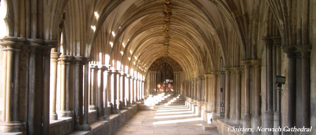Fundraising prject for cloisters at Norwich Cathedral by Stefan Lipa, fundraising consultancy